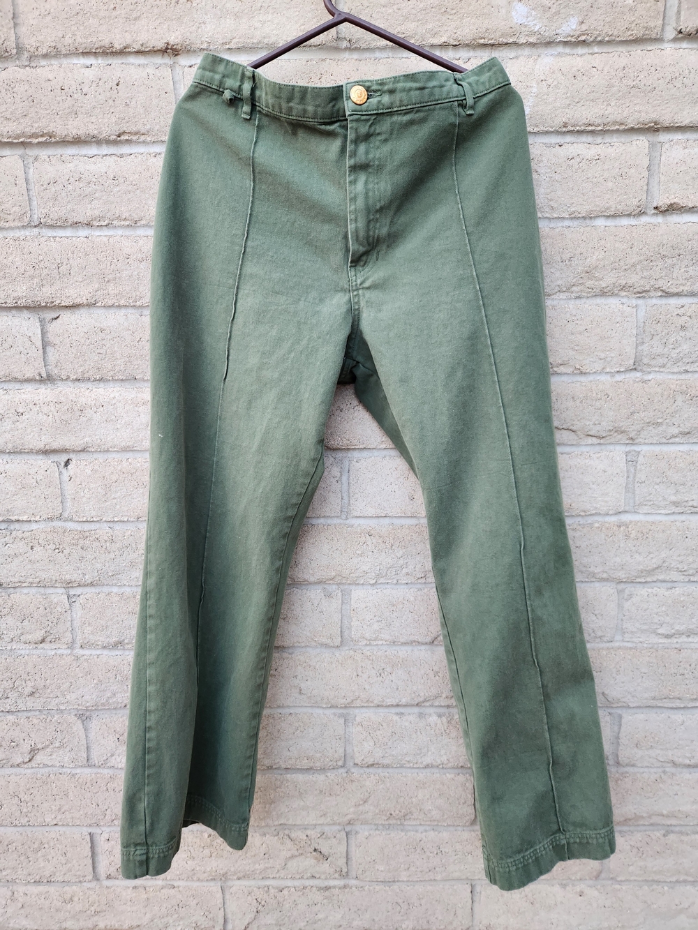 Big Bud Forest Green Western Pants Lg